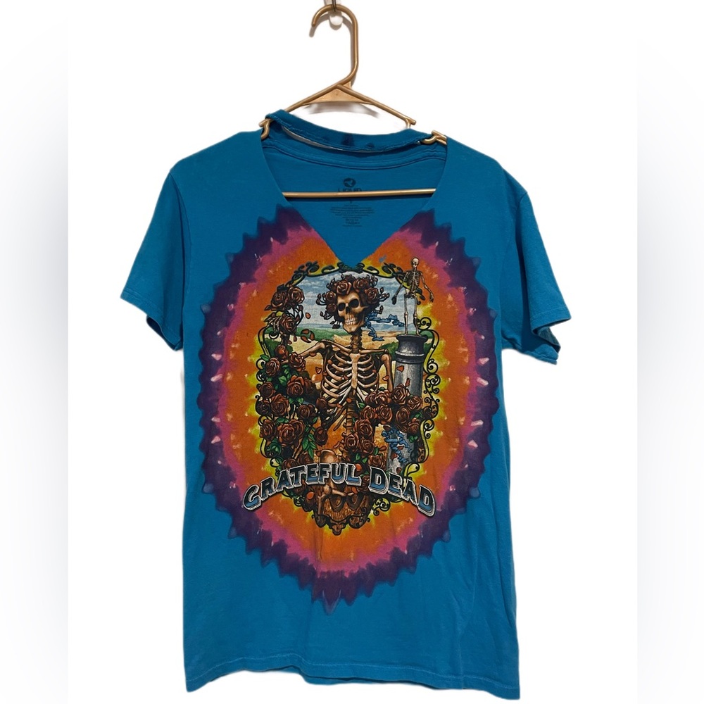 Liquid Blue Shirts | Grateful Dead T-Shirt Vintage Distressed Tie Dye